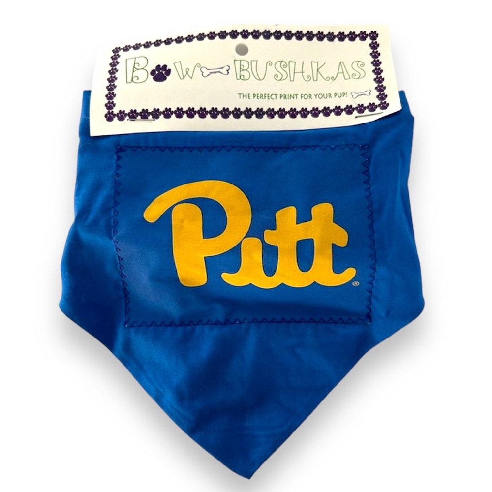 🦋 5/$25 - Dog Neck Scarf Bandana - NCAA Pittsburgh Panthers - NWT